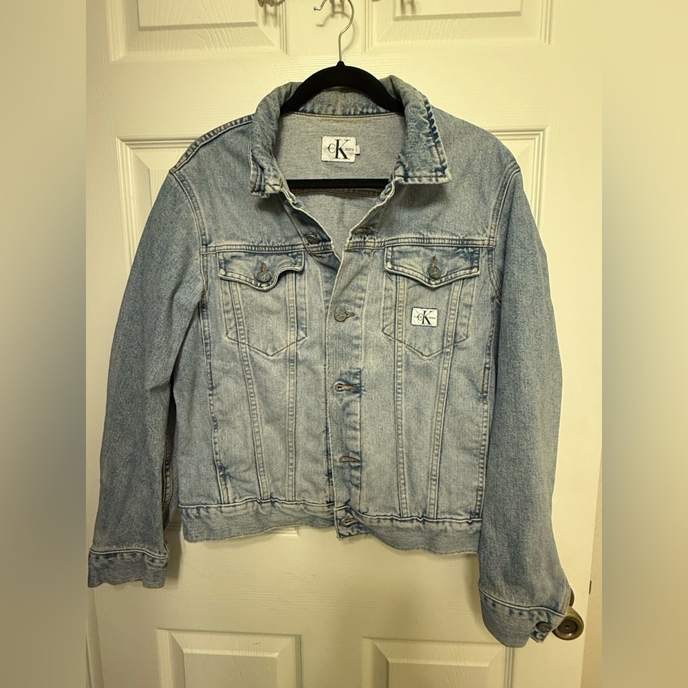 Calvin Klein Vintage Light Blue Denim Jacket
